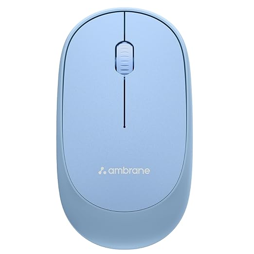 Ambrane Wireless Optical Mouse with 2.4GHz with 1200 DPI