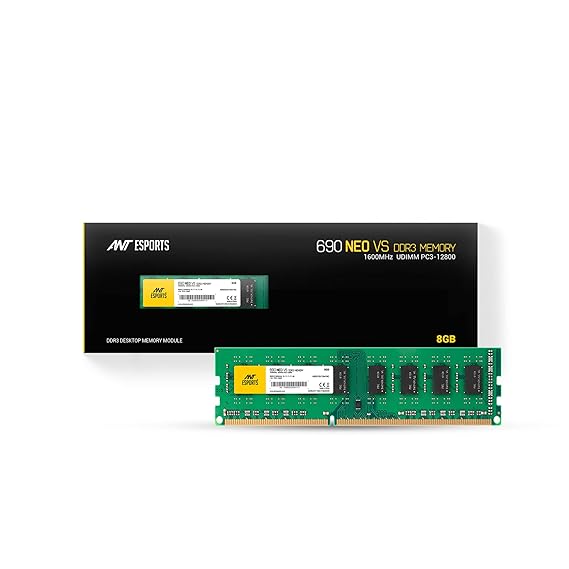 Ant Esports 690 NEO VS 8GB DDR3 1600 MHz CL 11-11-11-28 SO-DIMM Laptop Memory