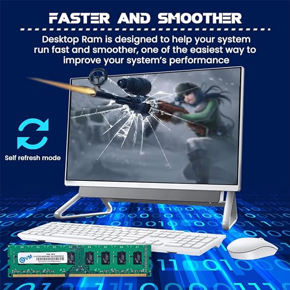 EVM 8GB DDR3 Desktop RAM 1600MHz Long DIMM Memory