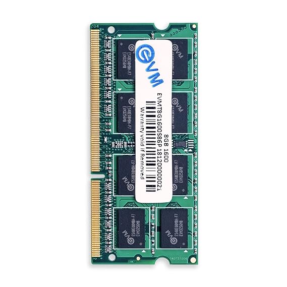 EVM 8GB DDR3 Laptop RAM 1600MHz DIMM Memory