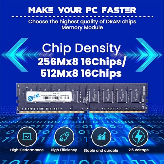 EVM 8GB DDR4 2666MHz Desktop RAM