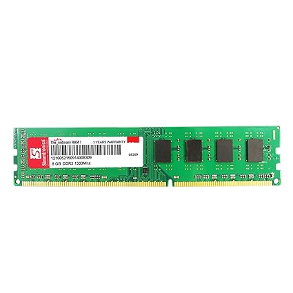 Simmtronics 8GB DDR3 1333 Mhz Desktop Ram