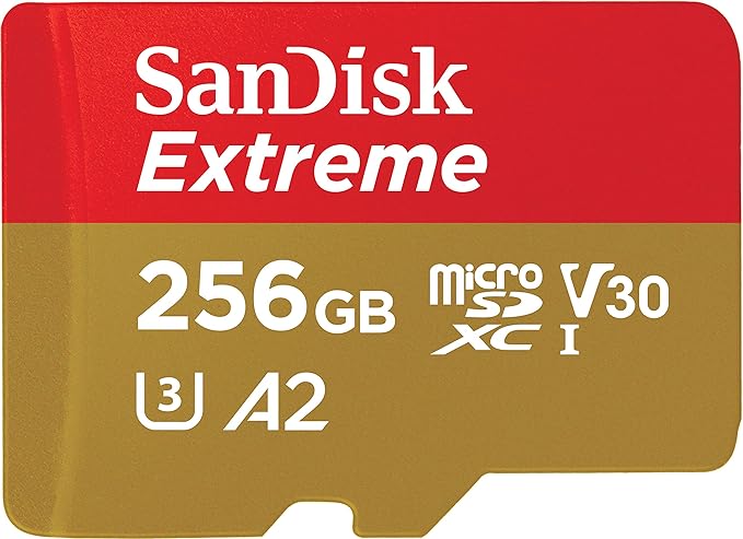 SanDisk Extreme 256GB microSDXC