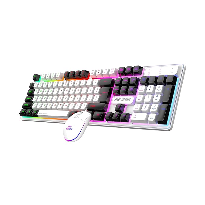 Ant Esports KM1610 Wired LED Keyboard and Mouse Combo