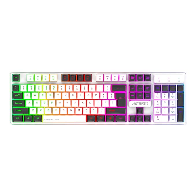Ant Esports MK 1700 Wired Membrane Gaming Keyboard with Backlit RGB LED