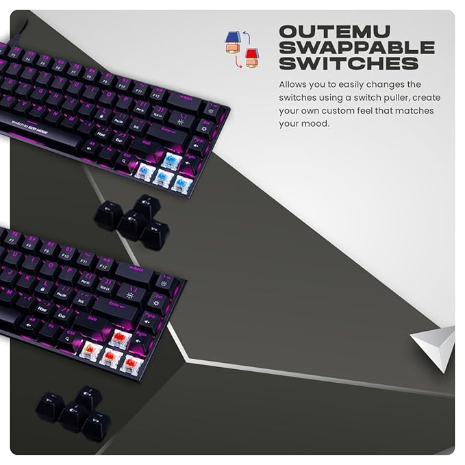 Cosmic Byte CB-GK-23 Artemis RGB Wired Mechanical Keyboard