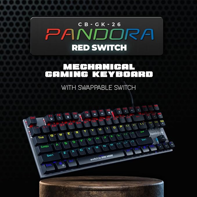 Cosmic Byte CB-GK-26 Pandora TKL Mechanical Wired Gaming Keyboard