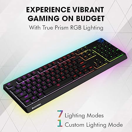 EvoFox Deathray RGB Wired Gaming Keyboard