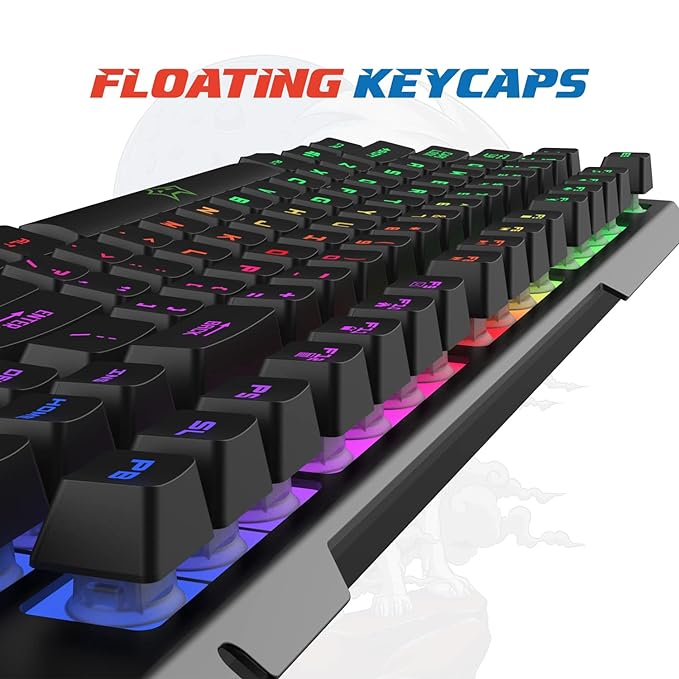 EvoFox Warhammer Full Size Wired Gaming Keyboard
