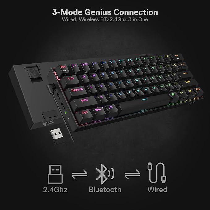 Redragon K530 Pro Draconic RGB Wired Mechanical Gaming Keyboard