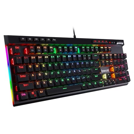 Redragon K580 VATA RGB USB LED Backlit Wired Mechanical Gaming Keyboard