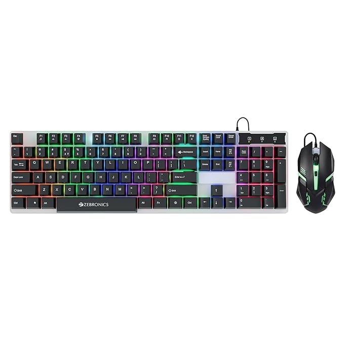 Zebronics Trion Gaming Keyboard & Mouse Gaming Combo