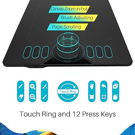 HUION HS610 Drawing Tablet Graphics Digital Tablet