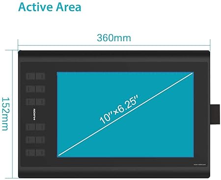 HUION Inspiroy H1060P Graphics Drawing Tablet