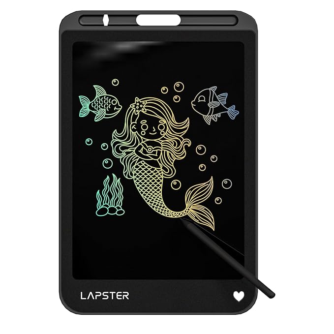 Lapster Multicolour LCD Writing Tablet 8.5 inches Screen Slate for Kids Writing Pad for Kids