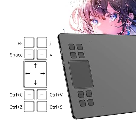 VEIKK A50 Graphic Drawing Tablet 10x6 inch Pen Tablet