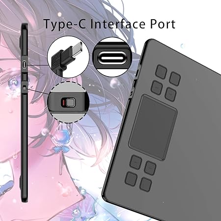 VEIKK A50 Graphic Drawing Tablet 10x6 inch Pen Tablet