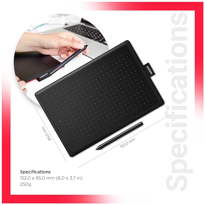 Wacom CTL-472/K0-CX Digital Drawing Graphics Pen Tablet Small