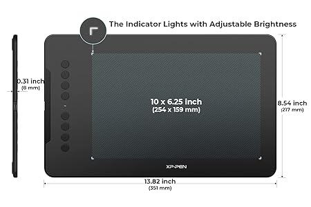 XP-Pen Deco01 V2 Digital Graphics Drawing Pen Tablet
