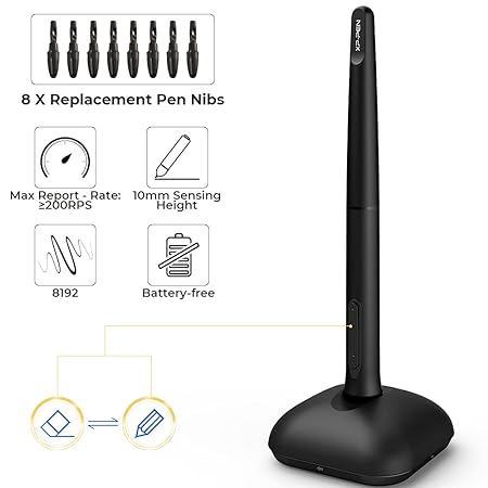 XP-Pen Deco01 V2 Digital Graphics Drawing Pen Tablet