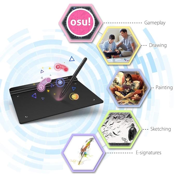 XP-Pen StarG640 Graphics Drawing Tablet Pen Tablet