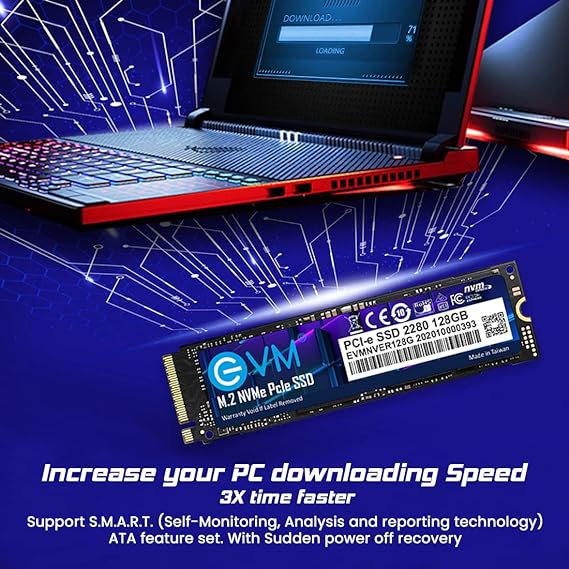 EVM M.2 NVMe PCIe Internal Solid State Drive