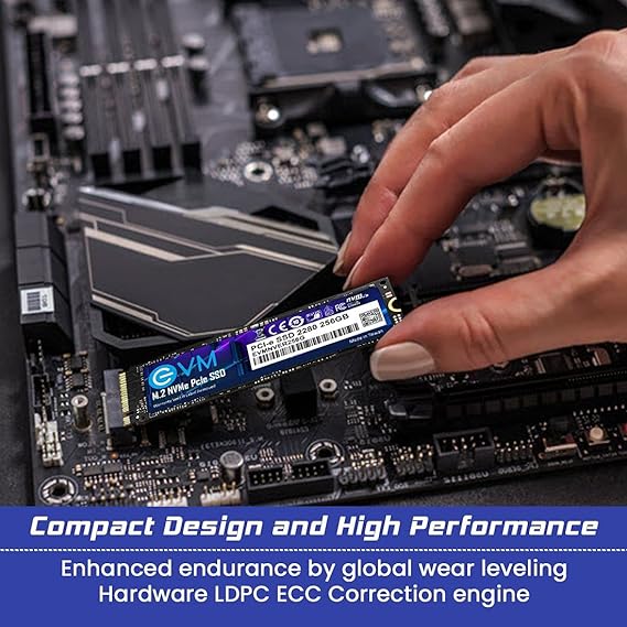 EVM Interface PCle Gen 3x4 Fast Performance Solid State Drive