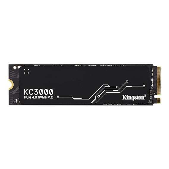 Kingston KC3000 PCIe 4.0 NVMe M.2 Solid State Drive