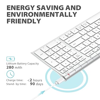 iClever GK03 Wireless Keyboard & Mouse Combo