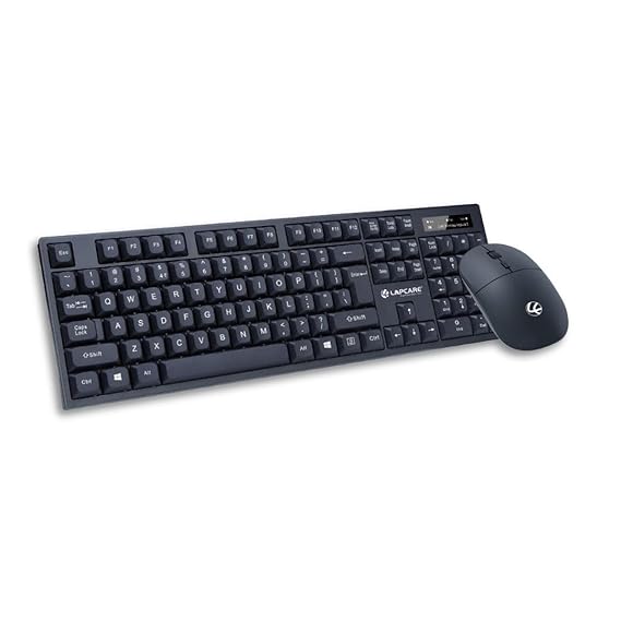 Lapcare WL-102 Wireless Keyboard and High Precision Mouse