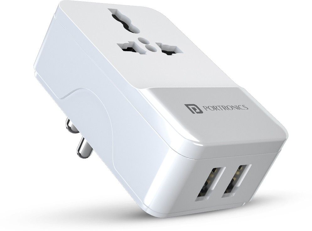 Portronics 18 W Quick Charge 3.4 A Wall Charger for 