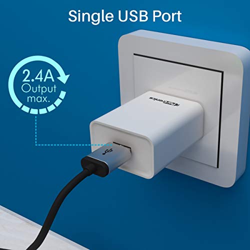 Portronics Adapto 62 POR-1062 USB Wall Adapter for All iOS & Android Devices