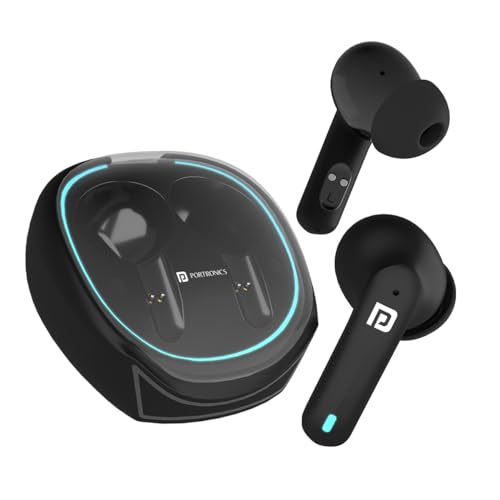 Portronics Harmonics Twins S11 Gaming Earbuds with L