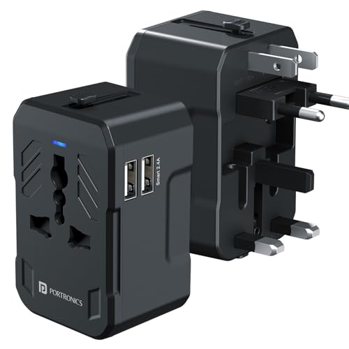 Portronics Juicemate 2 Universal Travel Adapter