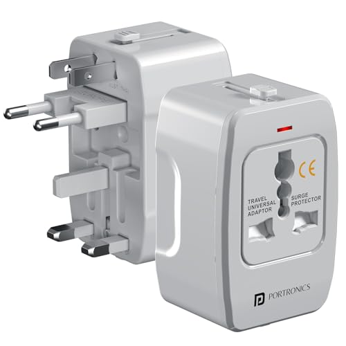 Portronics Juicemate 3 Universal Travel Adapter with
