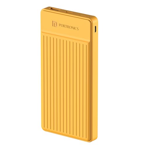 Portronics Luxcell B12 10,000mAh 12W Power Bank (Mic
