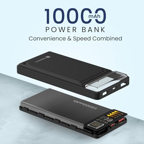Portronics Luxcell C 10K 10000 mAh 22.5W Fast Charging Power Bank