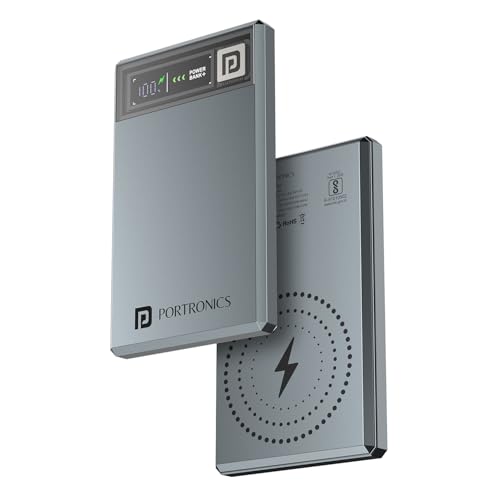 Portronics Magclick 5k 5000mAh Slim Magnetic Fast Ch