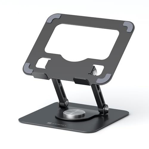 Portronics My Buddy A1, Metal Tablet Stand, 360° Rot