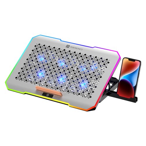 Portronics My Buddy Air Pro Laptop Cooling Pad with 