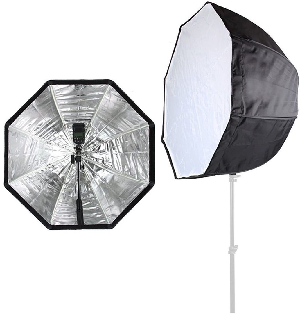 DIGITEK Lightweight & Portable Softbox 080 Black Reflector Umbrella