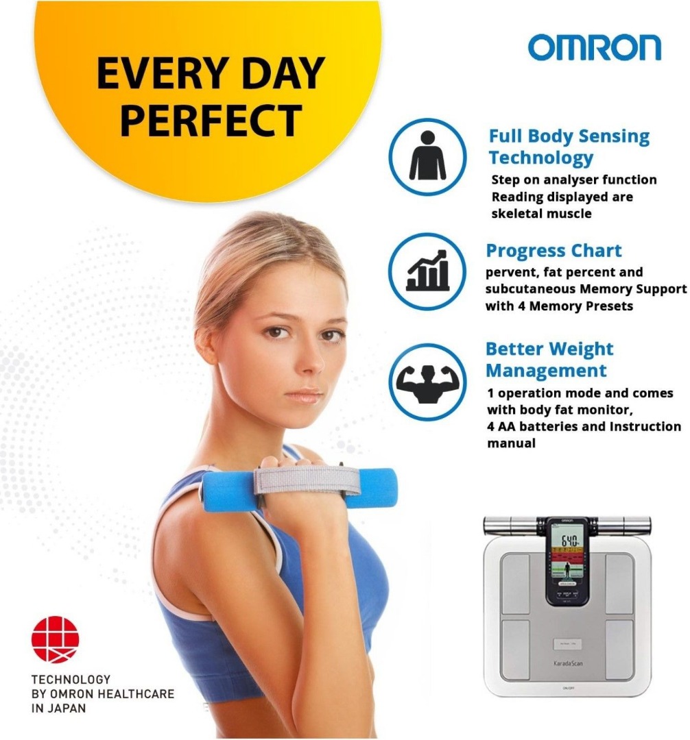 OMRON Karada Scan HBF-375 Body Fat Analyzer