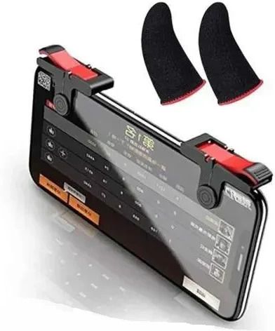 Firetook Pack 2 Trigger+Finger sleeve Pubg/ FauG/ Fr