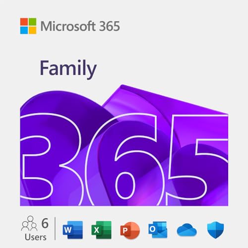 Microsoft 365 Family | 12-Month Subscription, 6 peop