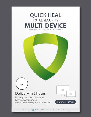 Quick Heal Total Security Multi Device 3 Year 3 Devi