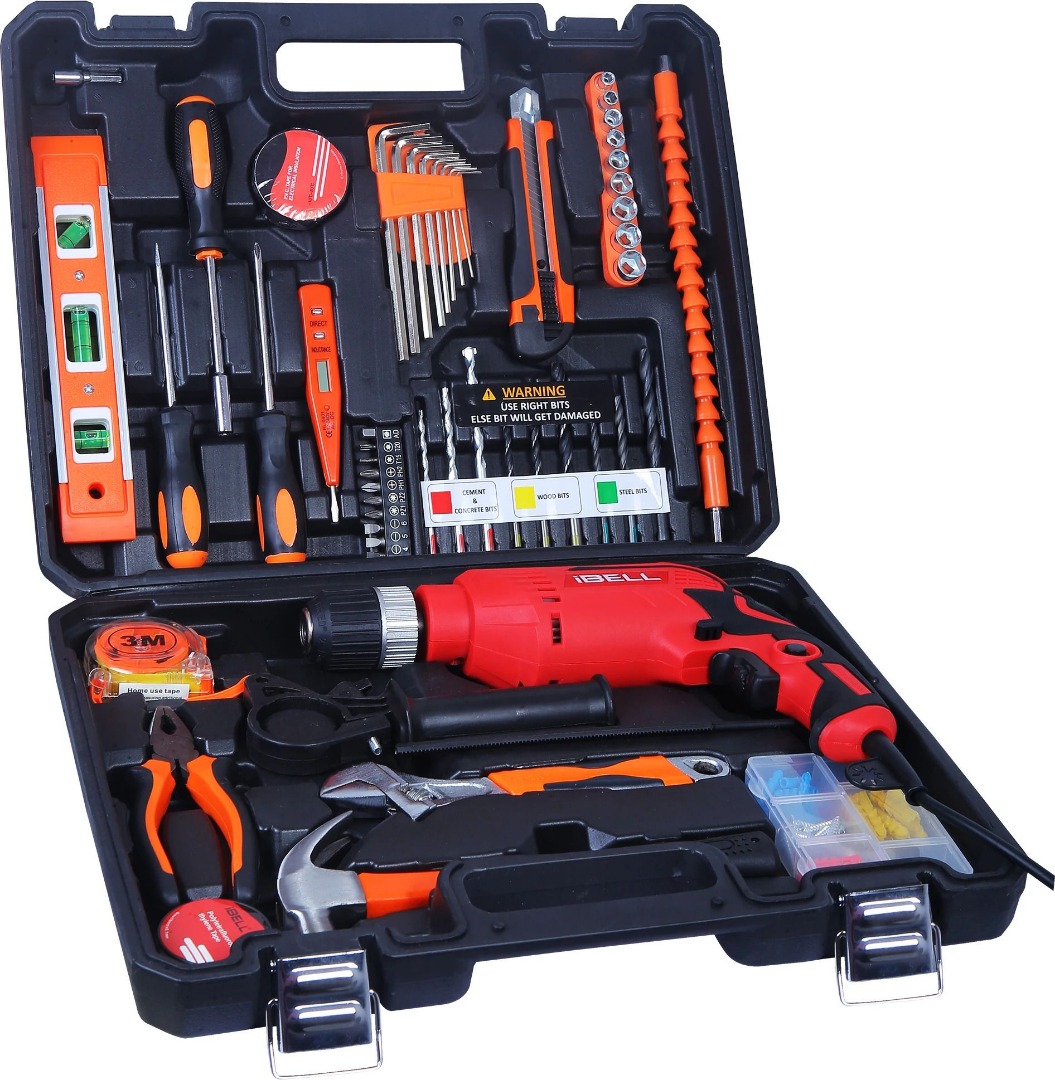 iBELL TD13-100, 2800rpm, 650W Power & Hand Tool Kit