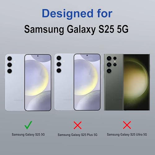 Amazon basics Back Case Cover for Samsung Galaxy S25 5G (Thermoplastic Polyurethane_MagSafe-Clear)