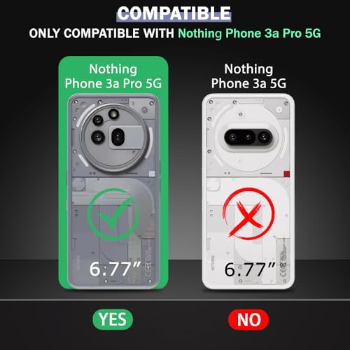 TheGiftKart Back Cover Soft Case for Nothing Phone 3A Pro 5G (Silicone, Transparent)