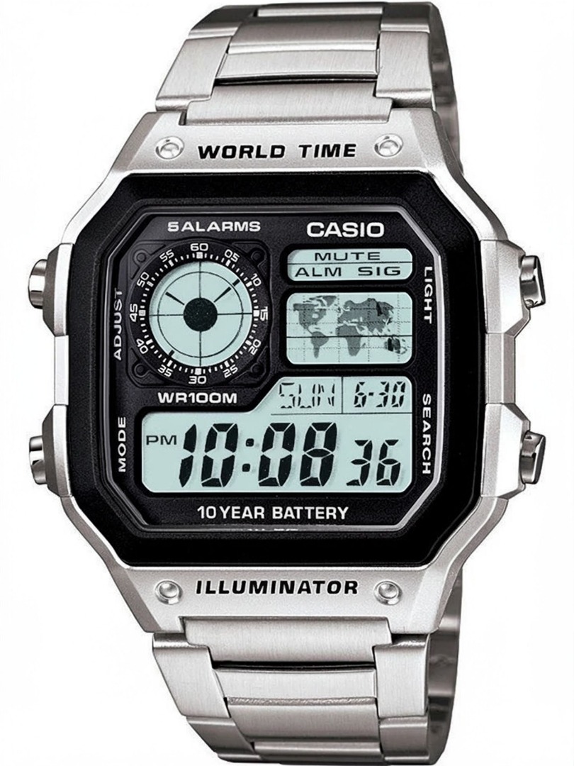 CASIO AE-1200WHD-1AVDF Youth ( AE-1200WHD-1AVDF ) Digital Watch - For Men