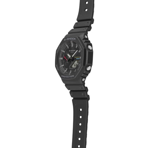 Casio G-Shock GA-B2100-1ADR Black Analog-Digital Dial Black Resin Strap Men's Watch